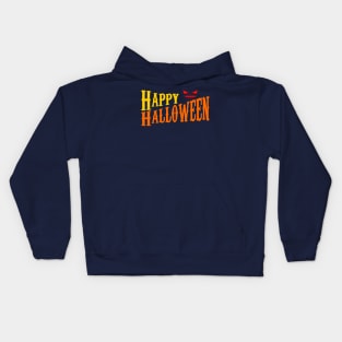 Happy Halloween with pumpkin Kids Hoodie